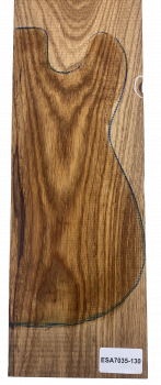Body Swamp Ash, grainmatched, Caramel, 46mm, Unique Piece #130